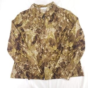 Christopher & Banks Lightweight Zip-up Jacket Size Large